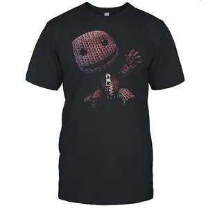 LBP Sackboy Classic Shirt Video Game Graphic Tee LittleBigPlanet Fan T-Shirt for Men & Women Retro Gaming Casual Top