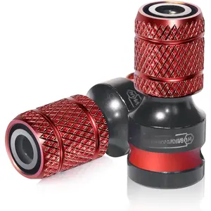 2 count Impact Wrench Adapters, 3/8" square Drive to 1/4" Hex Shank Converter, Quick Change Bit Holder Adapter for Impact Wrench, Ratchet Wrench