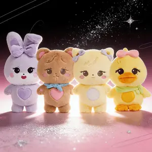 New Pink Plush Doll BORN PINK World Tour Official Plushies Jennie Lisa Rose Jisoo Kawaii Stuffed Animals Toys good quality
