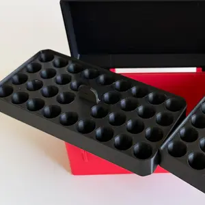 INSERT ONLY - Double Decker and Treasure Chest Bottom Insert 34 or 48ct. 3mL vial holders