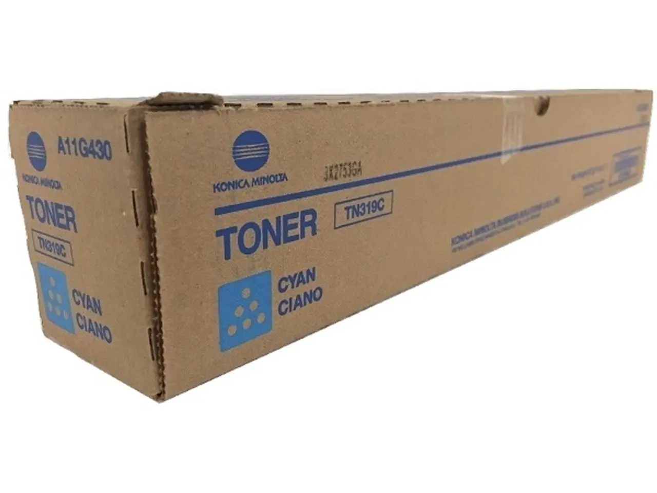 Konica Minolta TN-319C Toner Cartridge - Cyan