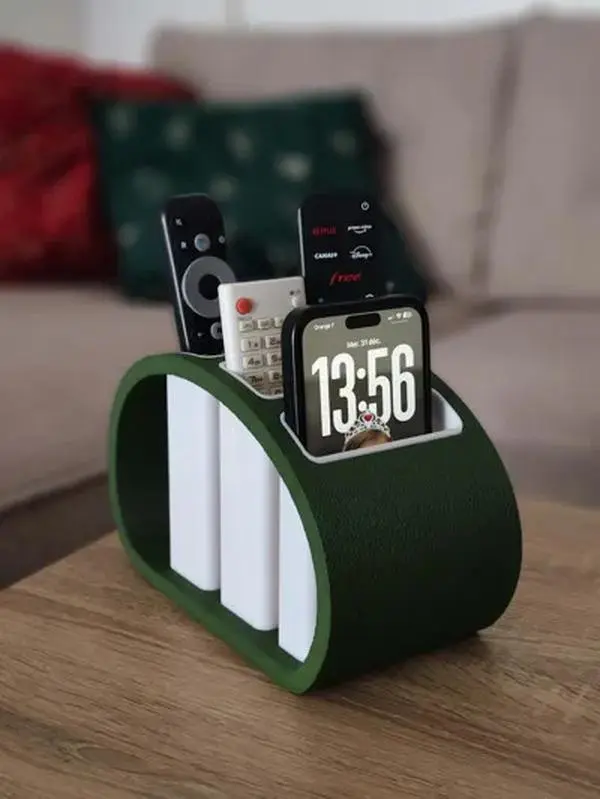 Remote Control & Cell phone Caddy