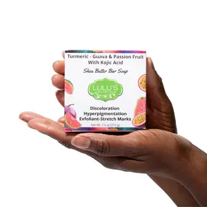 Guava Passionfruit Turmeric Kojic Shea Butter Bar Soap – Brightening Cleanse