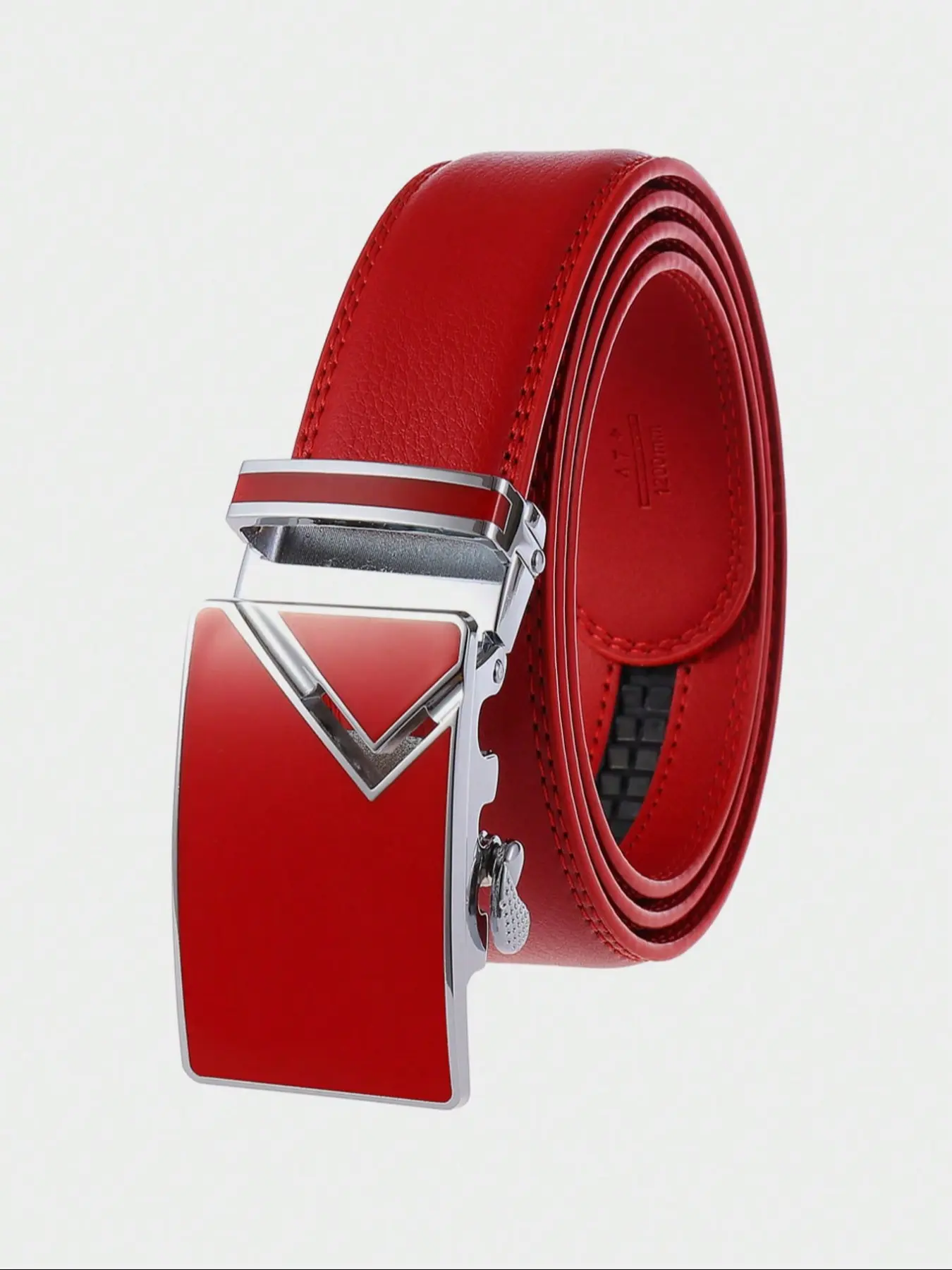 New Business Automatic Buckle Belt, Classic Long Rectangle Multi-Color Men's Waistband, Fashion Leather Pants Belt, Casual Business Belt, Street Style Belt, Trendy Belt, Premium Belts