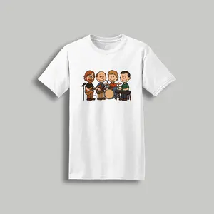 Iconic Jam Band Retro Cartoon T-Shirt – Phish Tribute Graphic Tee