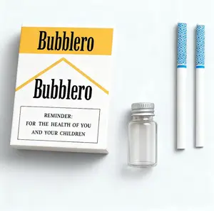 Bubble Cigarette StressRelief Toy Fake Cigarette Shape Mini Bubble Blower Bubble Sticks Relaxation Tool for Men & Women Newly Upgraded Version Perfect for Birthday ChristmasParty Gifts