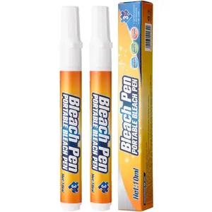 Bleach Pen,Bleach Pen for Clothing,stain remover pen,More effective stain removal,Travel Size Toiletries,Travel,Travel Accessories,Instantly Remove New Stains(2pcs)