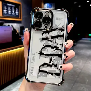 Fashion Suga D-DAY Phone Case Compatible with Iphone 16, 15, 14, 13, 12, 11 Pro Max, X, XR, XS Max, 8, 7 Plus, Shockproof Transparent Soft Back Cover.