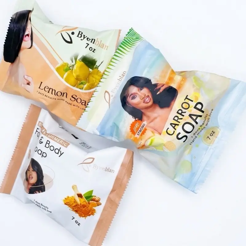 SOAP Tumeric carrots lemon