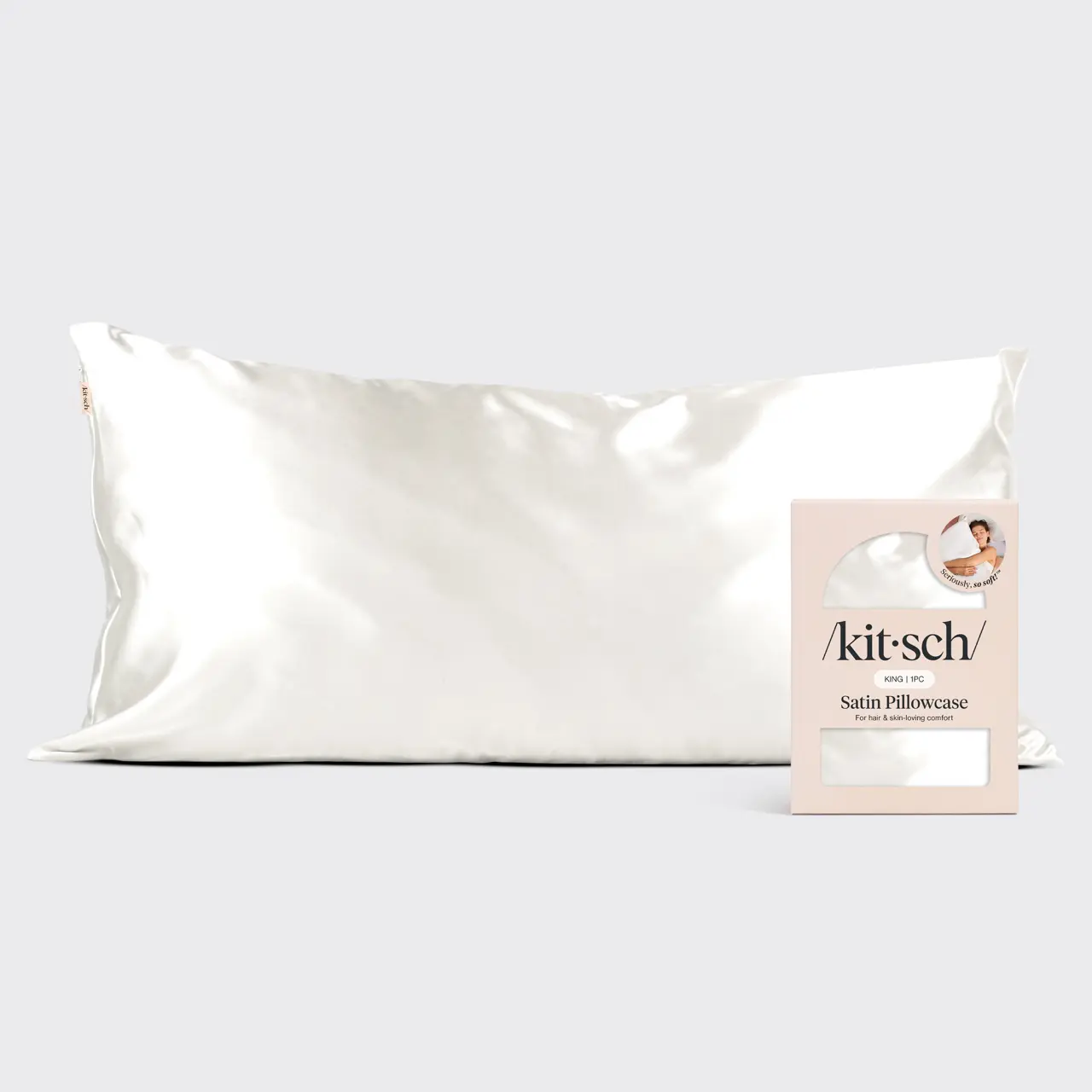 King Pillowcase - Ivory King Pillowcase - Ivory