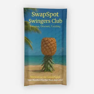 "SwapSpot Club" ANONYMOUS- Prank Mail Envelope "SwapSpot Club" ANONYMOUS- Prank Mail Envelope