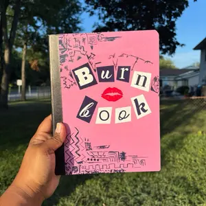 Burn book composition notebook