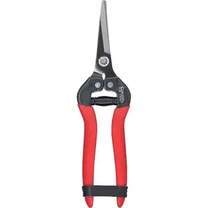 1.75 in. Tempered Steel Long Curved Snips for Precision Cutting Crafters & DIY Enthusiasts 8x6.5x1 inch