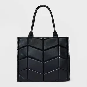 Large Boxy Tote Handbag - A New Day