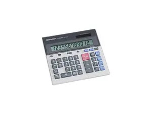 Sharp QS2130 QS-2130 Compact Desktop Calculator, 12-Digit LCD