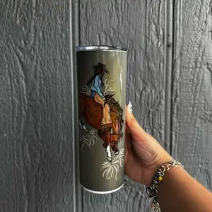 Grit and grace stainless steel 20oz Tumbler