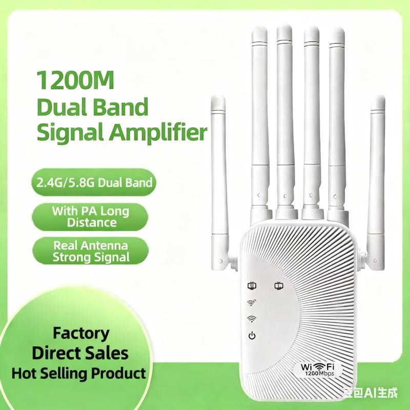 1200Mbps /300Mbps Wifi Amplifier Dual band 2.4G/ 5G Repeater Network Expander Range Extender WiFi Signal Booster Wireless Router portable hotspot LTE Mobile SmartSim Data Card device 1200Mbps /300Mbps Wifi Amplifier Dual band 2.4G/ 5G Repeater Network Expander Range Extender WiFi Signal Booster Wireless Router portable hotspot LTE Mobile SmartSim Data Card device