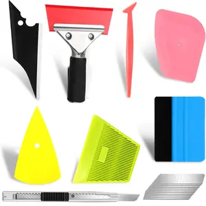 Window Privacy Film Tools Kit, Window Tint for Home,Office, Car Window Tint Tools Kit Vinyl Wrap Tool Window Tint Squeegee Tools Vehicle Glass Protective Film Installation Kit Automotive Window Film Tinting Kit
