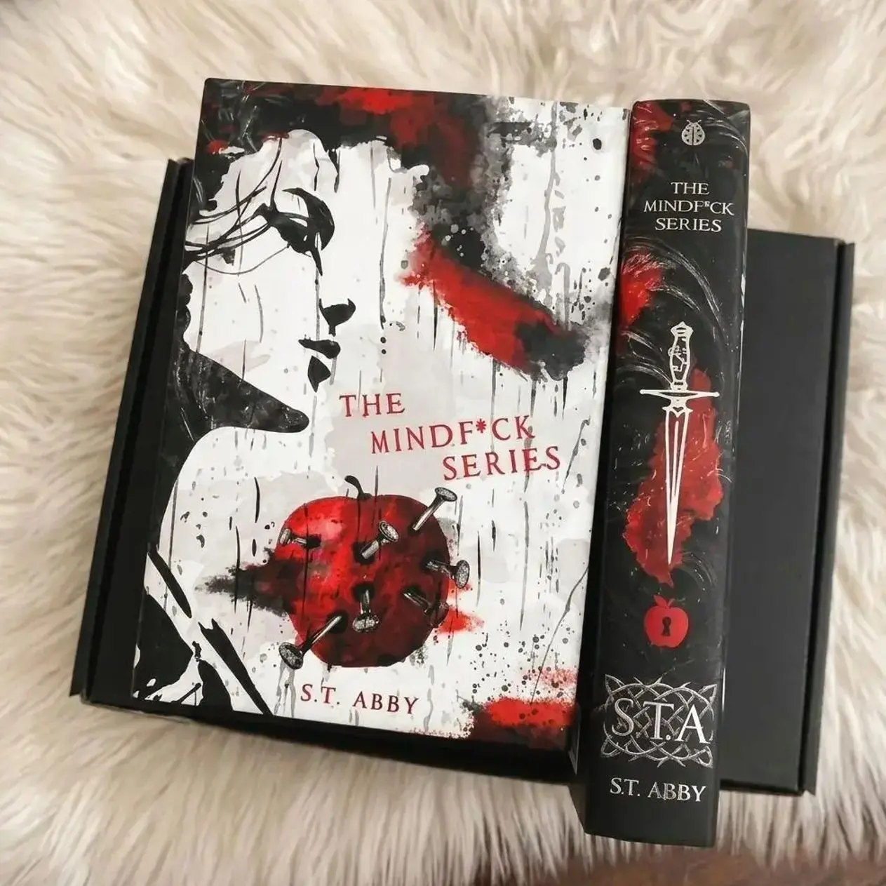 The Mindfck Series Special Edition S.T. Abby Book 1-5, Dark Romance Revenge Story, BookTok Viral Books, Dark Romance Mindfck Series Hardcover Special Edition, Romance Thriller