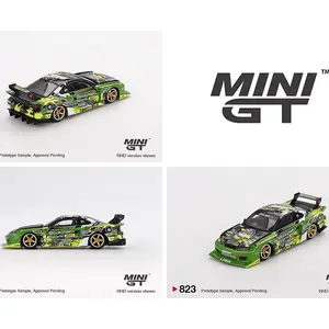 Mini GT 1:64 Nissan LB-Super Silhouette S15 SILVIA #555 V2 2024 – Green – Formula Drift Japan