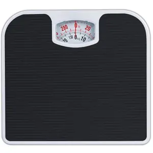 A21 Analog Scales for Body Weight - Up to 300 LB - New 2024 - Anti-Skid Rubber Surface + Large Numbers - Analog Bathroom Scale Healthcare Digital