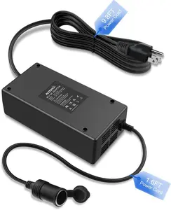 AC to DC Converter 110V to 12V 15A 180W(Pro Max) 12 Volt Power Supply Car Cigarette Lighter Adapter to Wall Plug for Car Vacuum Cleaner Fridge Cooler Air Pump and Other Automotive Devices