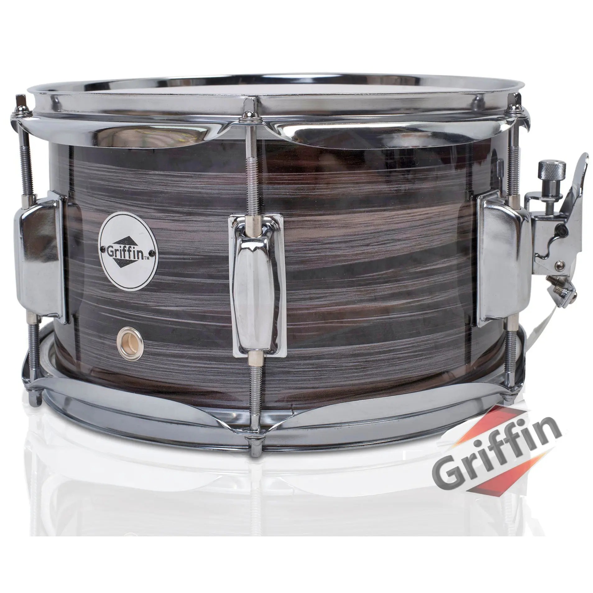 Thrown Instruments Popcorn Snare Drum by GRIFFIN | Firecracker Acoustic 10