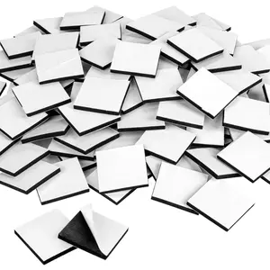 100 count Double Sided  Tape -  Double Sided Adhesive Pads, Square Two Sided Tape Heavy Duty Mounting Tape for Walls,Pictures,Balloons,Crafts,Decoration