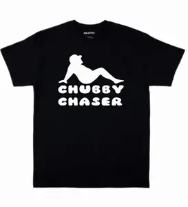 Chubby chaser trucker funny t shirt Casual Menswear
