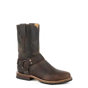 Men's Stetson Oily Brown Goat Skin Boot
