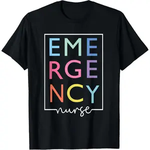 Cool Nurse Emergency Department Emergency Nursing Room T-Shirt