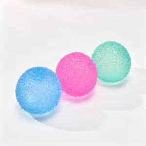 Handmade Crystal Digging Grape Bead Mochi Ball 2.36 Inch Flexible TPR Stress Calming Fidget Sensory Toy Holiday Gift fidgit