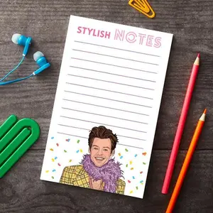 "Stylish" Custom Artwork Printed Notepad