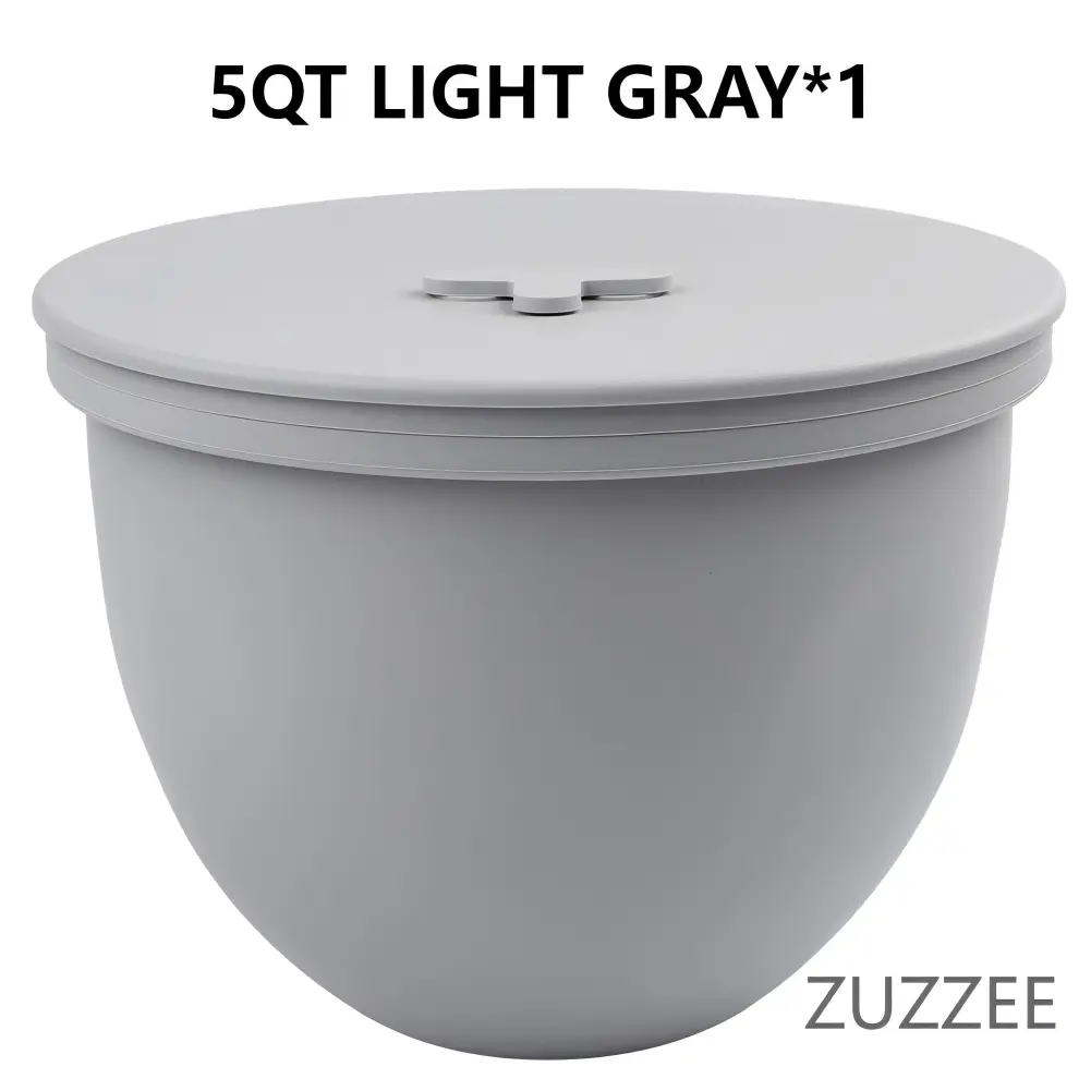 5Qt Light Gray*1 with lid