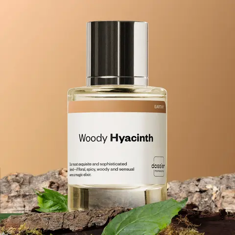 Woody Hyacinth, Dossier, Women Perfume, Esu de Parfum, 50ml, Hyacinth, Lemon, Pineapple, Jasmine, Pink Pepper, Patchouli, Vanilla