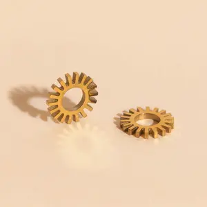 Spur Huggie Hoop Charms