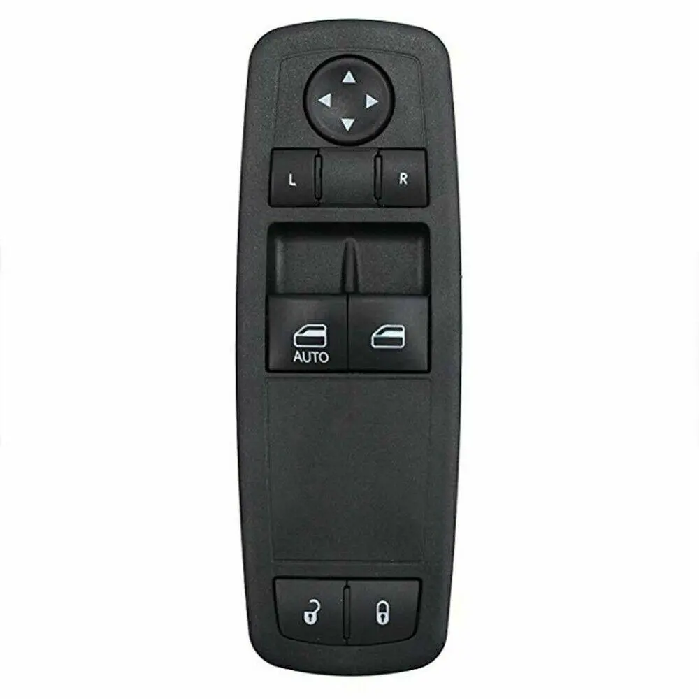 Front Power Window Switch Unit - Direct Replacement, Easy Install Plug-in Type Plastic Body Auto Car Repair Part for Dodge Grand Caravan, Chrysler Town & Country 2008-2011 Minivan Accessories