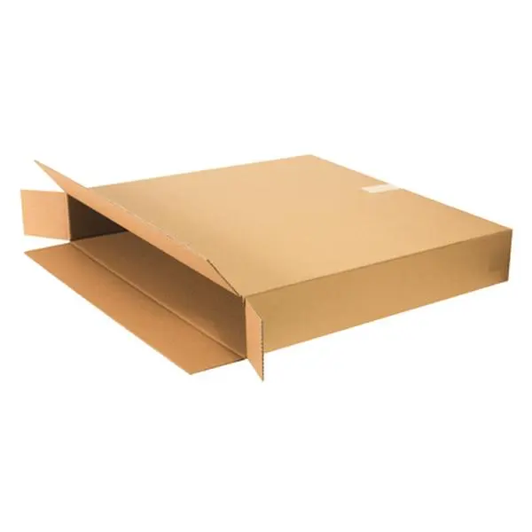 Box Partners 30530FOL Rectangular Side Loading Boxes with Full Overlap Flaps, Open Ends, 30 in. x 5 in. x 30 in. - 10 Count