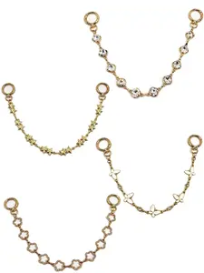 New Women's Bag with Metal Butterfly Flower Star Design, Casual All Seasons Style, Chic Chain Decoration Accessory