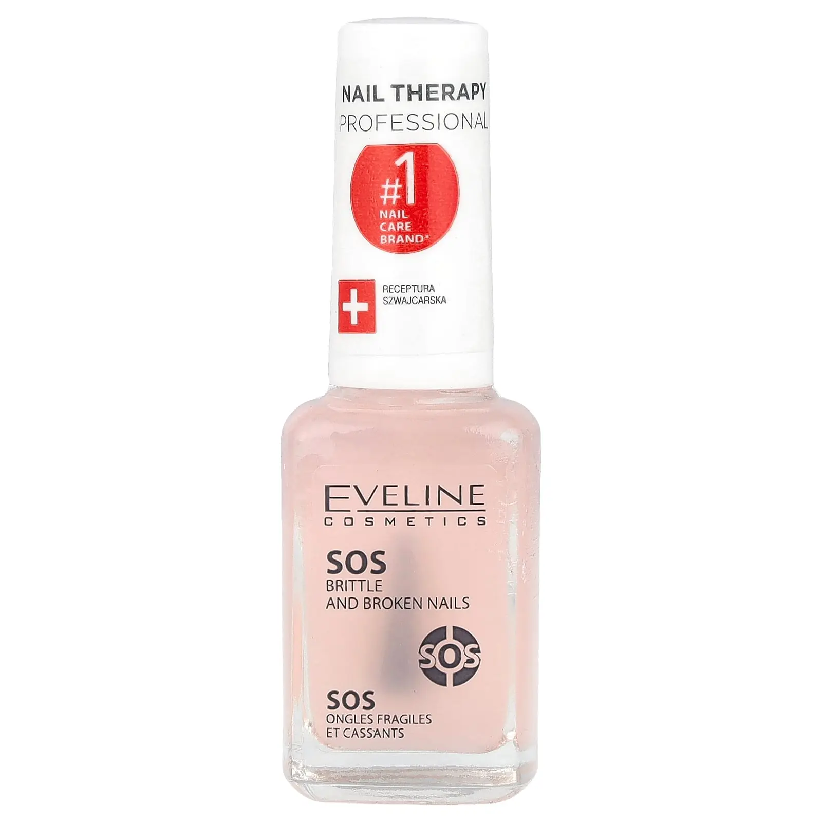 Eveline Cosmetics SOS Brittle & Broken Nails, 0.42 fl oz (12 ml)