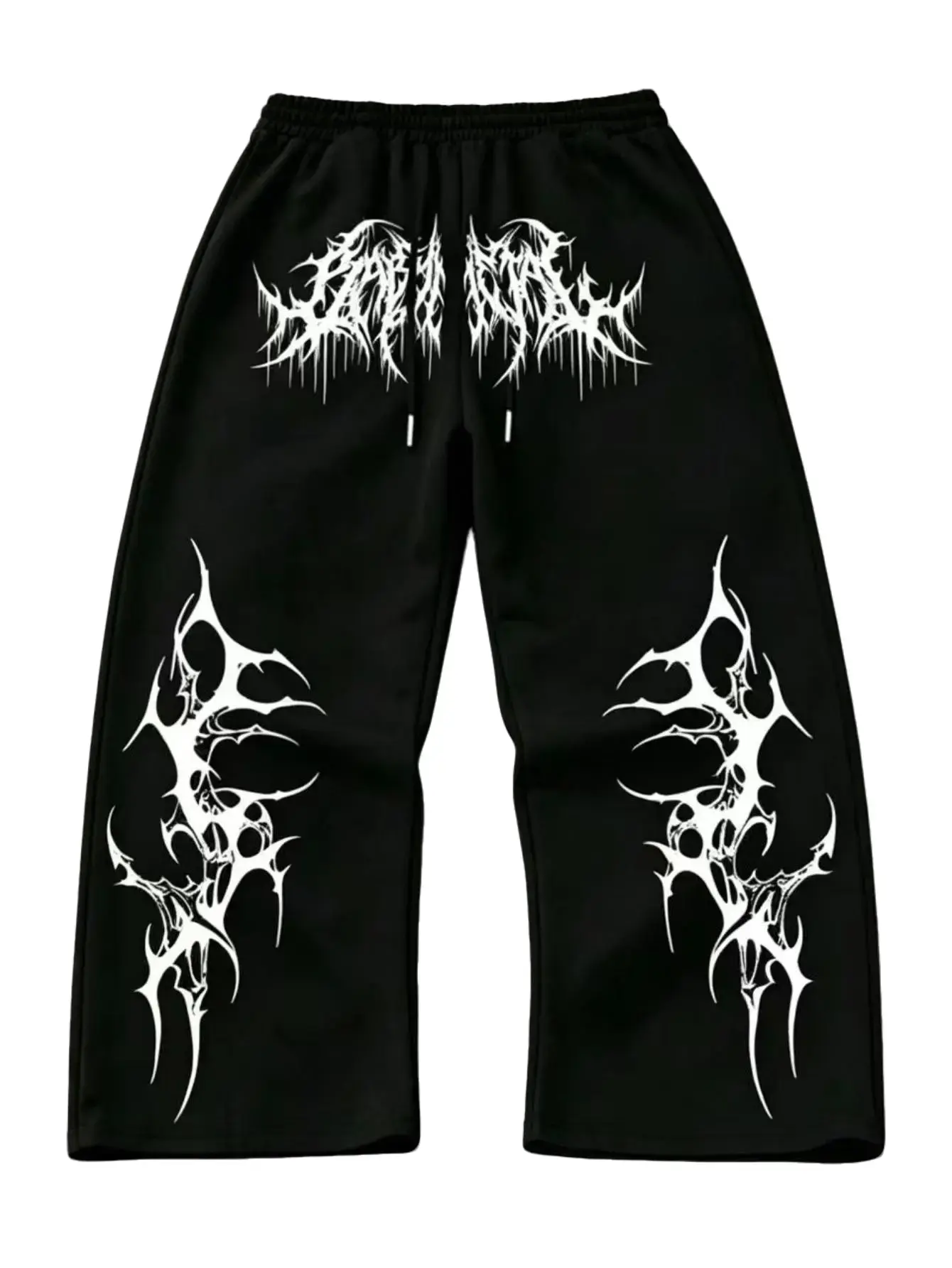Men's Street Style Joggers, Loose-Fit Baggy Track Pants with an Elastic Drawstring Waistband, Comfortable and Breathable for Summer, Sweats