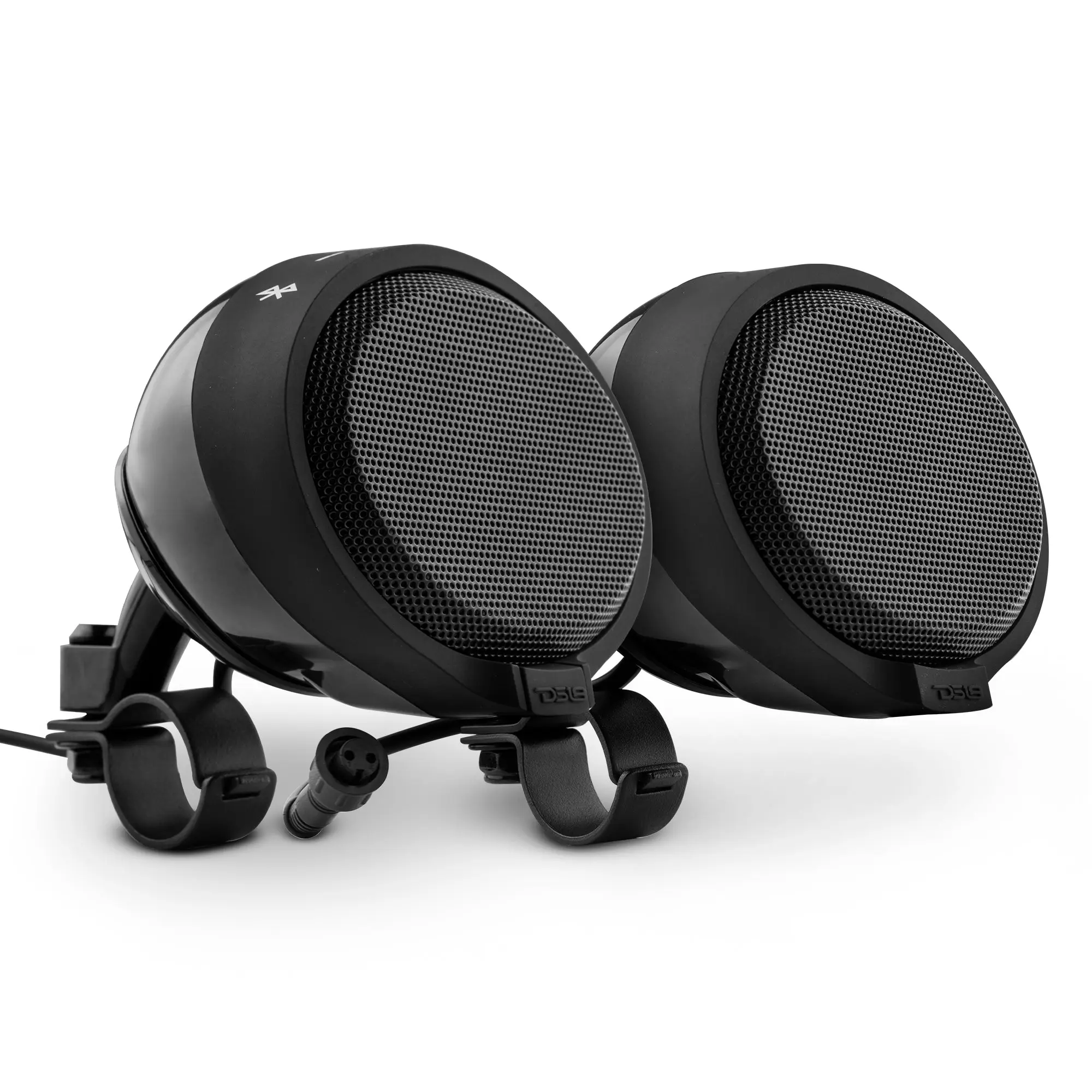 Motorcycle Handlebar Mounted Bluetooth Speaker System with Neodymium Magnet Motorcycle Handlebar Mounted Bluetooth Speaker System with Neodymium Magnet
