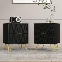 V-Nightstand-2pcs-Black