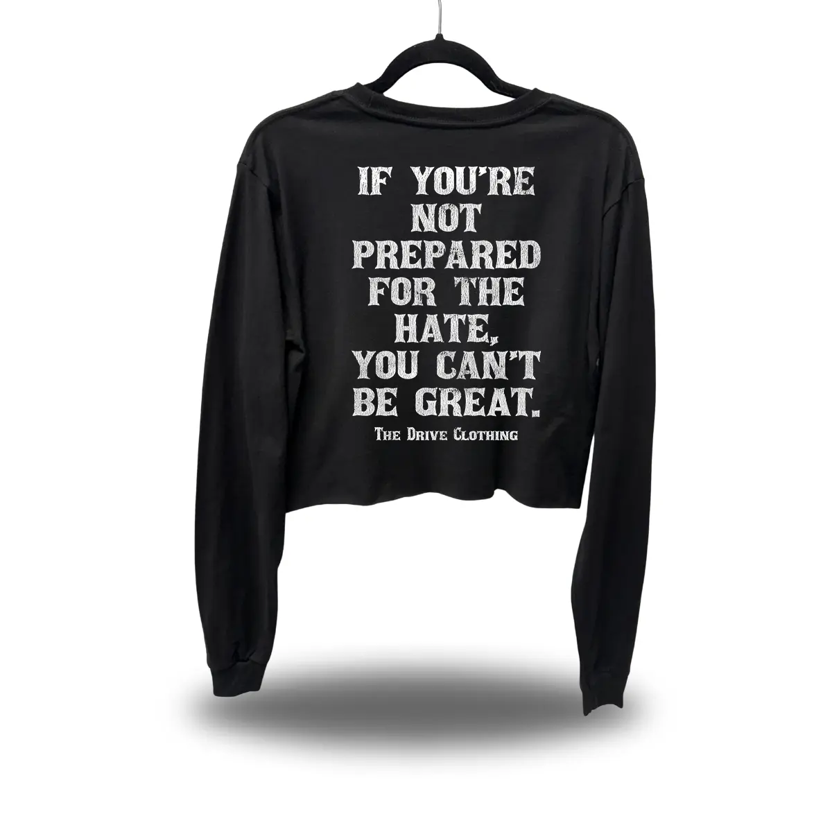 BE GREAT CROP LONG SLEEVE