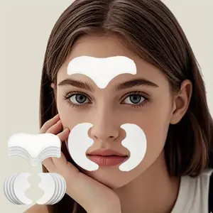15patches Forehead and Nasolabial Folds Patch - Smile Forehead Patches and Cheek Patches, A Patch Set for Use Before Makeup, Can Be Given As A Gift