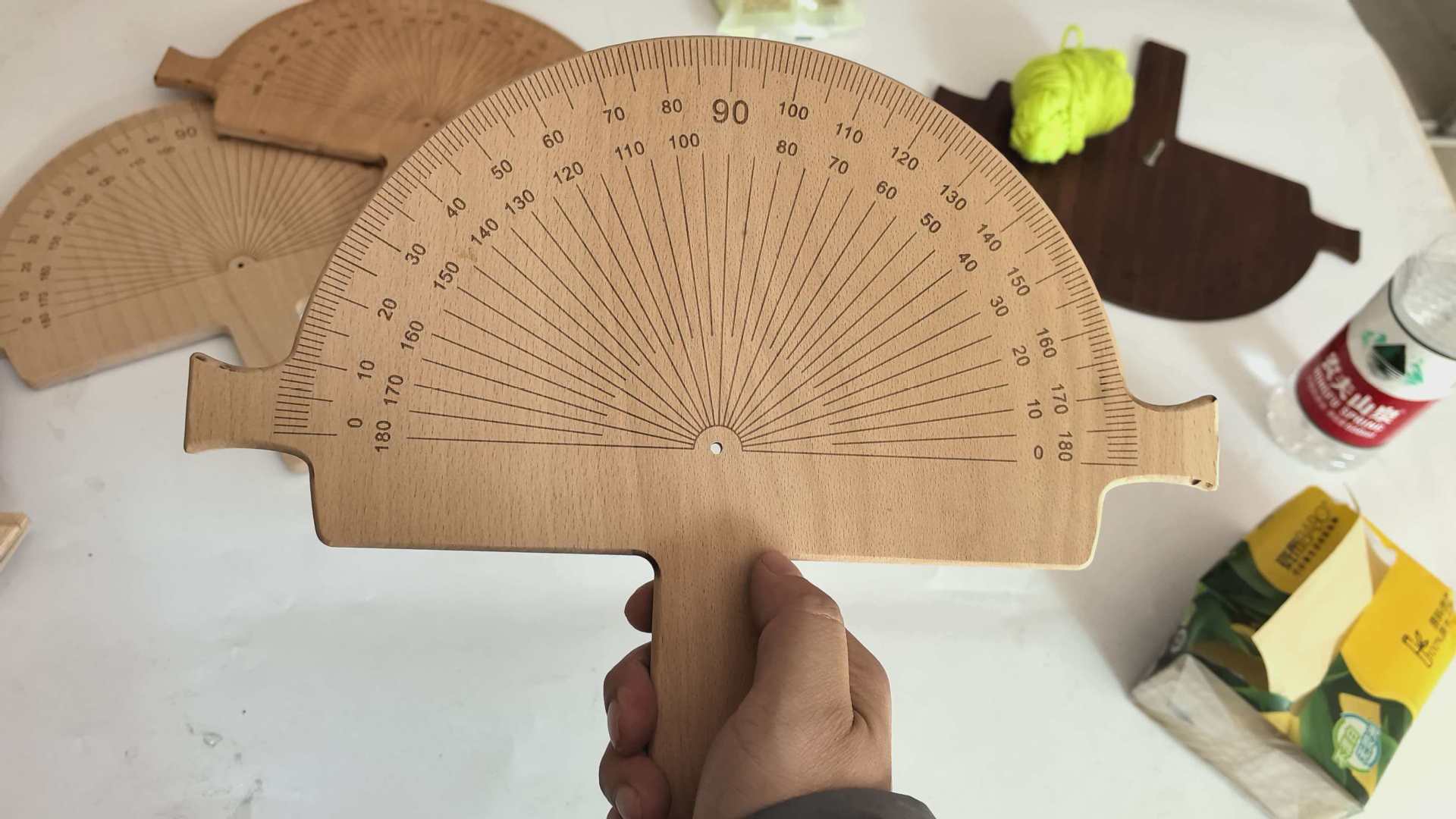 Precision Angle Finder – Handcrafted Birch Wood Degree Tool, Custom Angles Accurate Degree Tool, Engraved Protractor for Accurate Measurements for Welder Carpentry DIY Projects, Builders. Precision Angle Finder – Handcrafted Birch Wood Degree Tool, Custom Angles Accurate Degree Tool, Engraved Protractor for Accurate Measurements for Welder Carpentry DIY Projects, Builders.