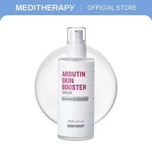 [MEDITHERAPY Official] Arbutin Skin Booster Serum | 10% Niacinamide + 2% Arbutin for Dark Spots & Uneven Tone | Brightening Serum for Clear, Even & Glass Skin | Gentle for Sensitive Skin | 5.07oz