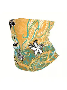 Polynesian Style Unique Design Thin Bandana Neck Wrap Scarf Headband Neck Cover