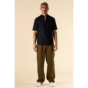 Salinas Linen Trouser Khaki Man
