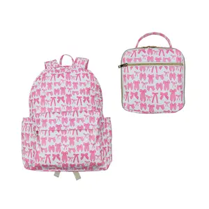 Cute Pink Bow  Adorned Backpack: A Must - Have for Fashion - Forward Girls